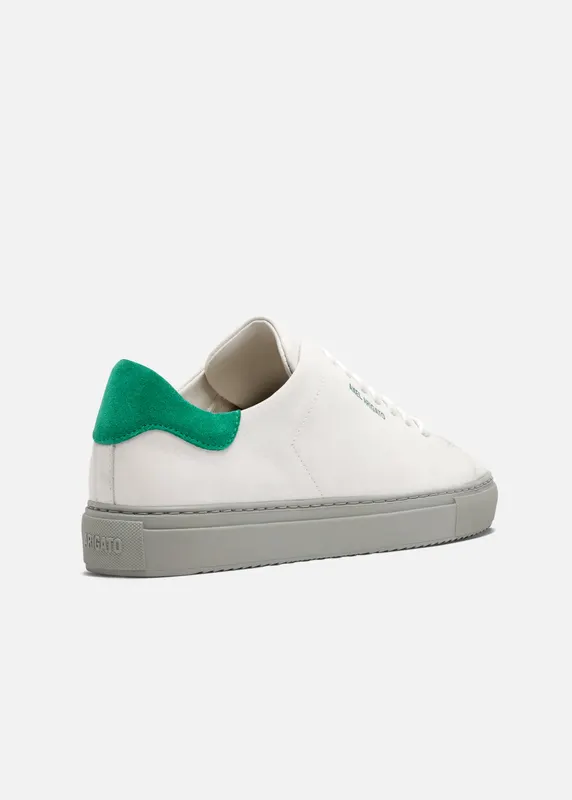 Axel Arigato Clean 90 Sneaker “Off White,Dark Green” (F4625006)