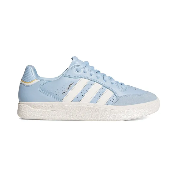 adidas Tyshawn Low Clear Sky Chalk White Gold Metallic (JH8148)