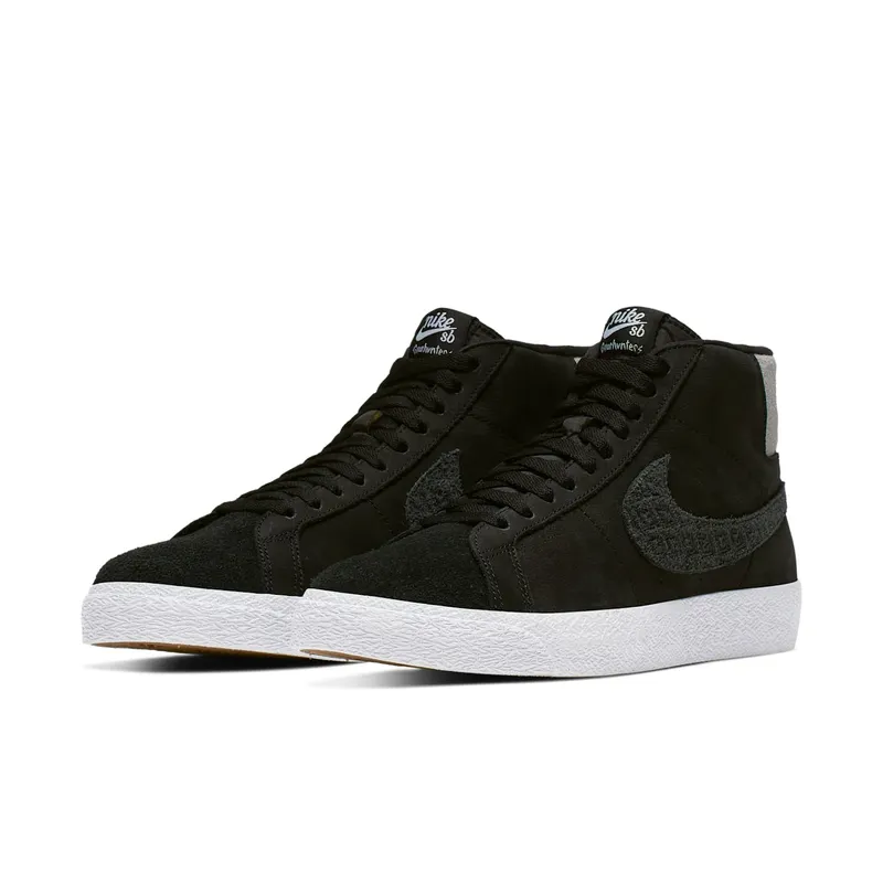 Nike SB Zoom Blazer Mid Gnarhunters Black/Black-White-White (AH6158-001)