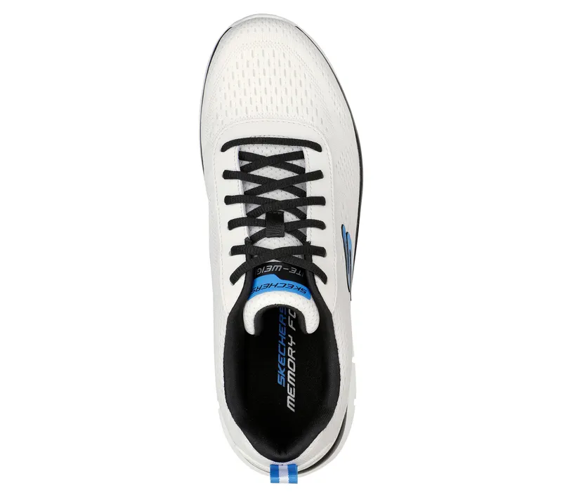 Skechers Track – Ripkent – White / Black – “White” (232399 WBK)