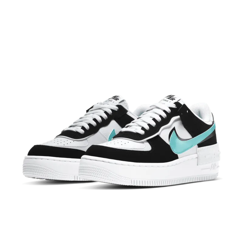 Nike Air Force 1 Shadow White Black Aurora (W) White/Black-Aurora (CZ7929-100)