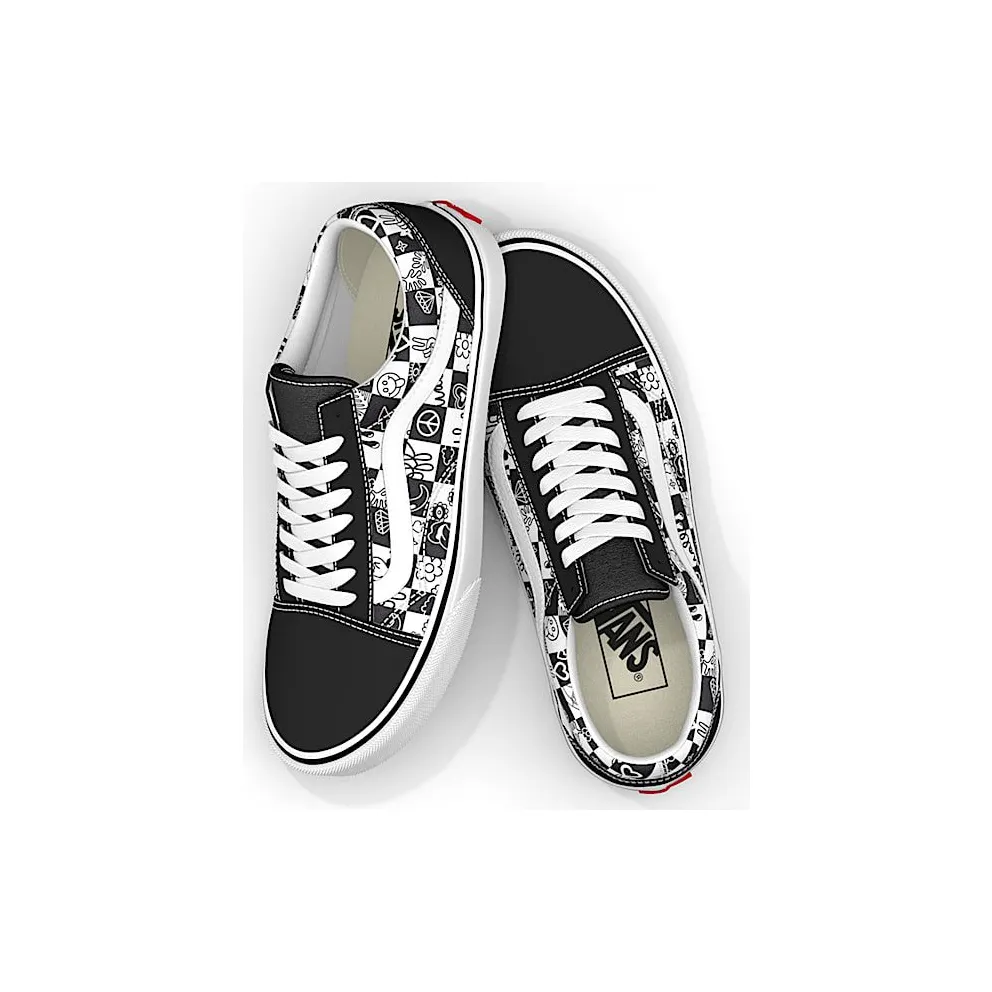 Vans Old Skool Doodle Checkerboard (VN0A7Q2J6U6)