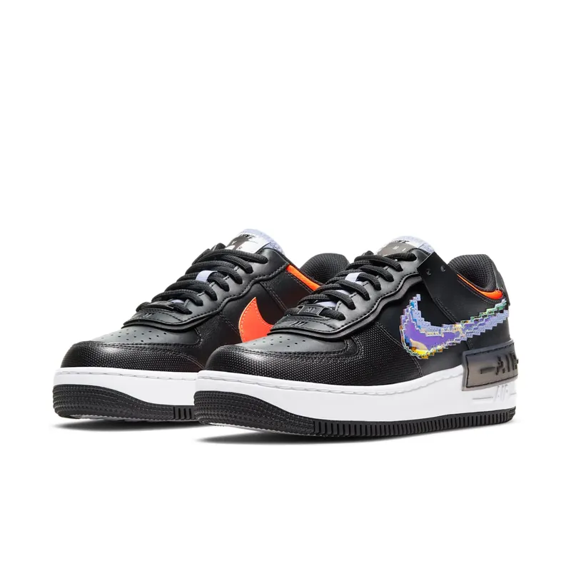 Nike Air Force 1 Low Shadow 8 Bit Black (CV8480-001)