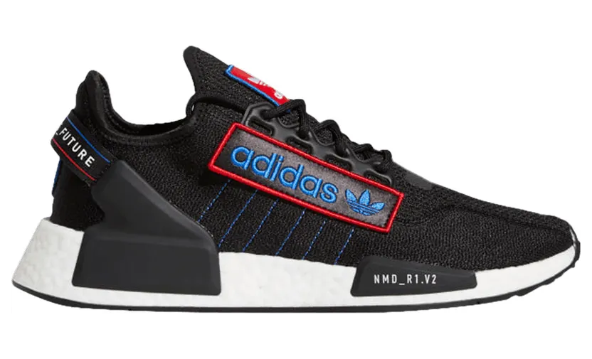 adidas NMD R1 V2 Black Logo Patch (GX6266)