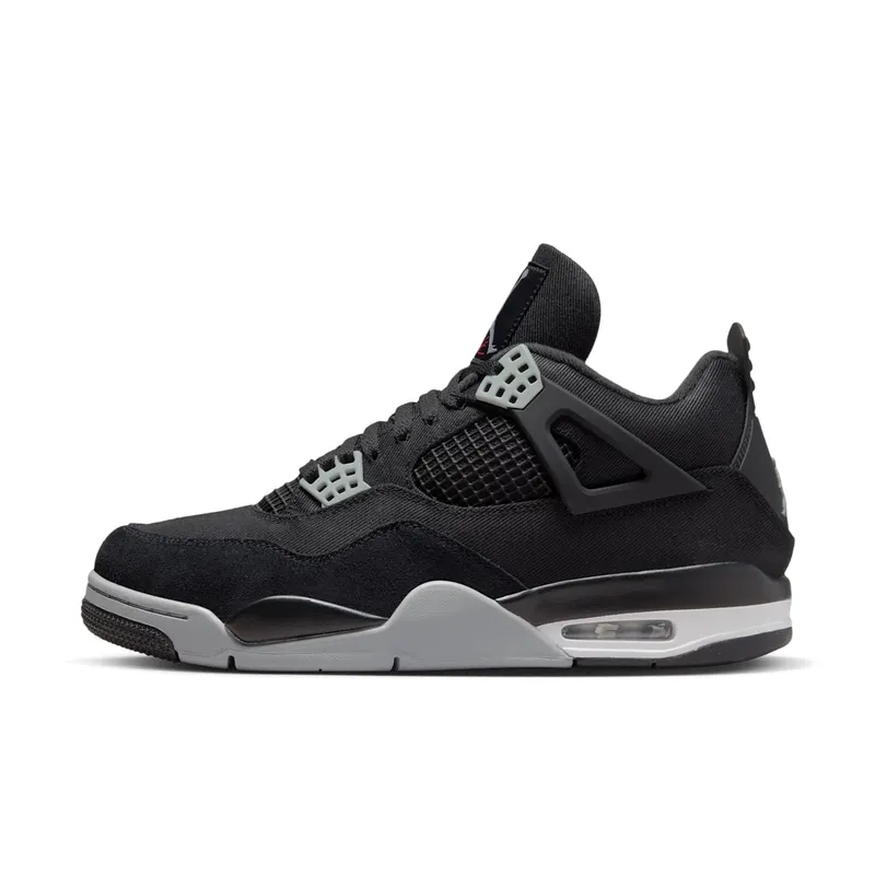 Air Jordan 4 “Black Canvas” (DH7138-006)