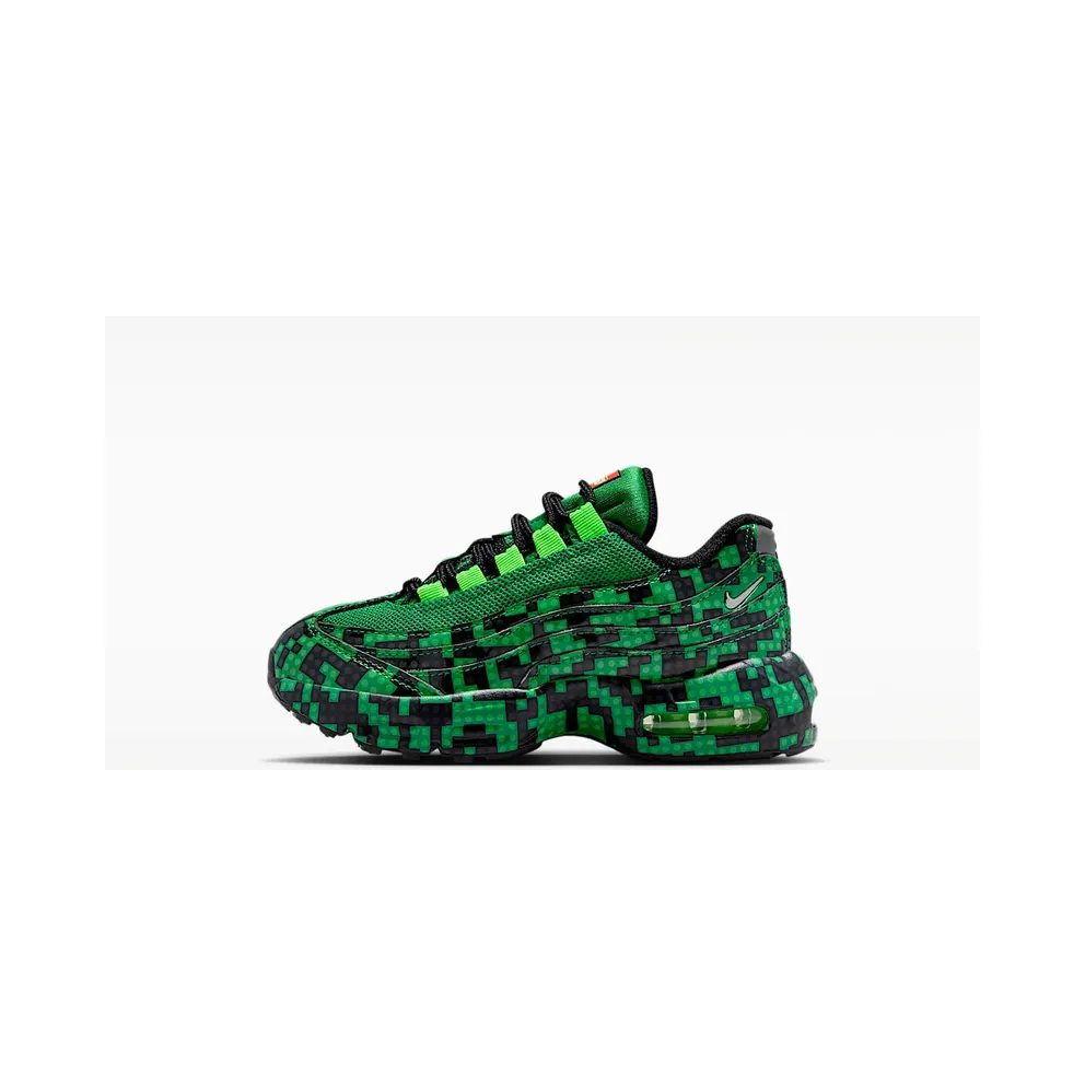 Nike Air Max 95 LEGO Pixel Camo “Lucky Green / Black / Green Strike / Metallic Silver” (IO4800-300)