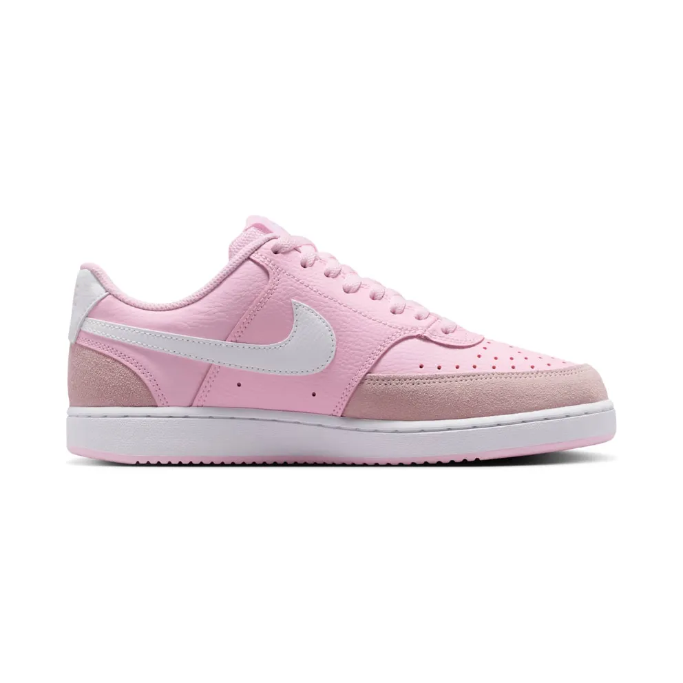 Nike Court Vision Low Suede Pink Foam White (IQ9757-600)