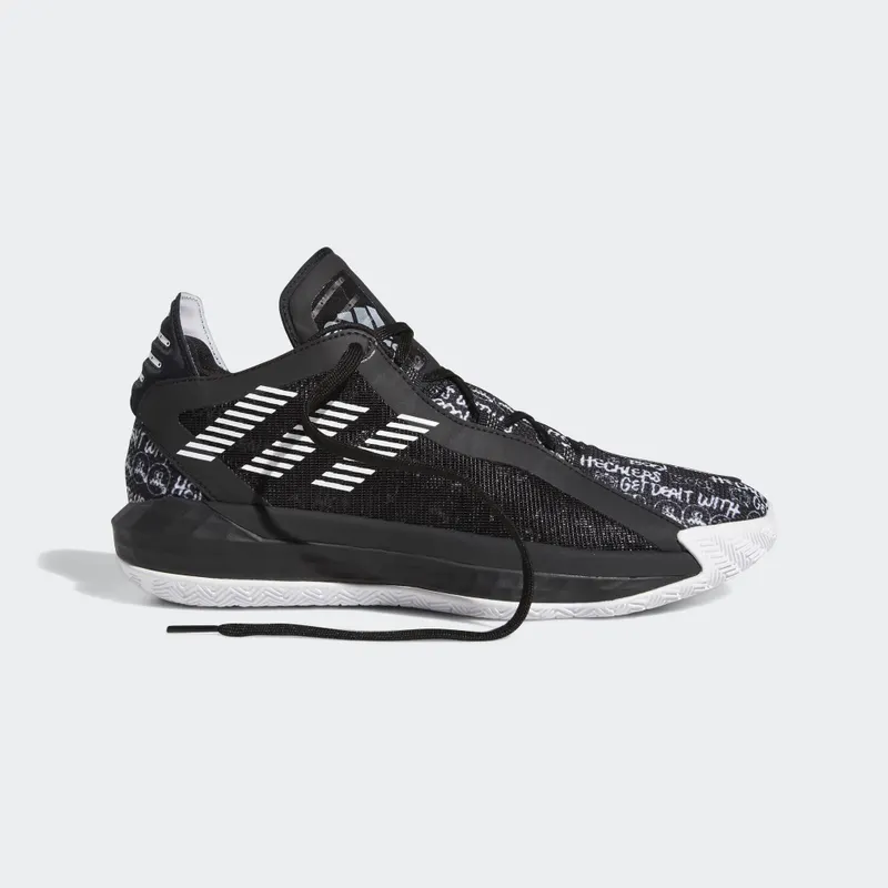adidas Dame 6 Core Black White Core Black/Cloud White/Core Black (FU6807)