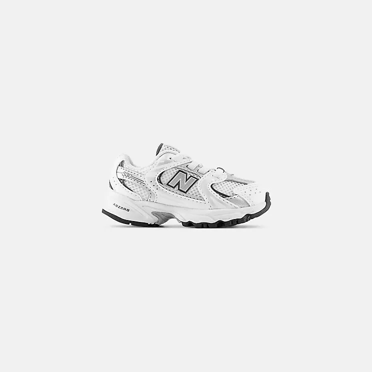 NEW BALANCE 530 BUNGEE LACE “NB WHITE / NATURAL INDIGO / Silver Metallic” (IZ530SB1)
