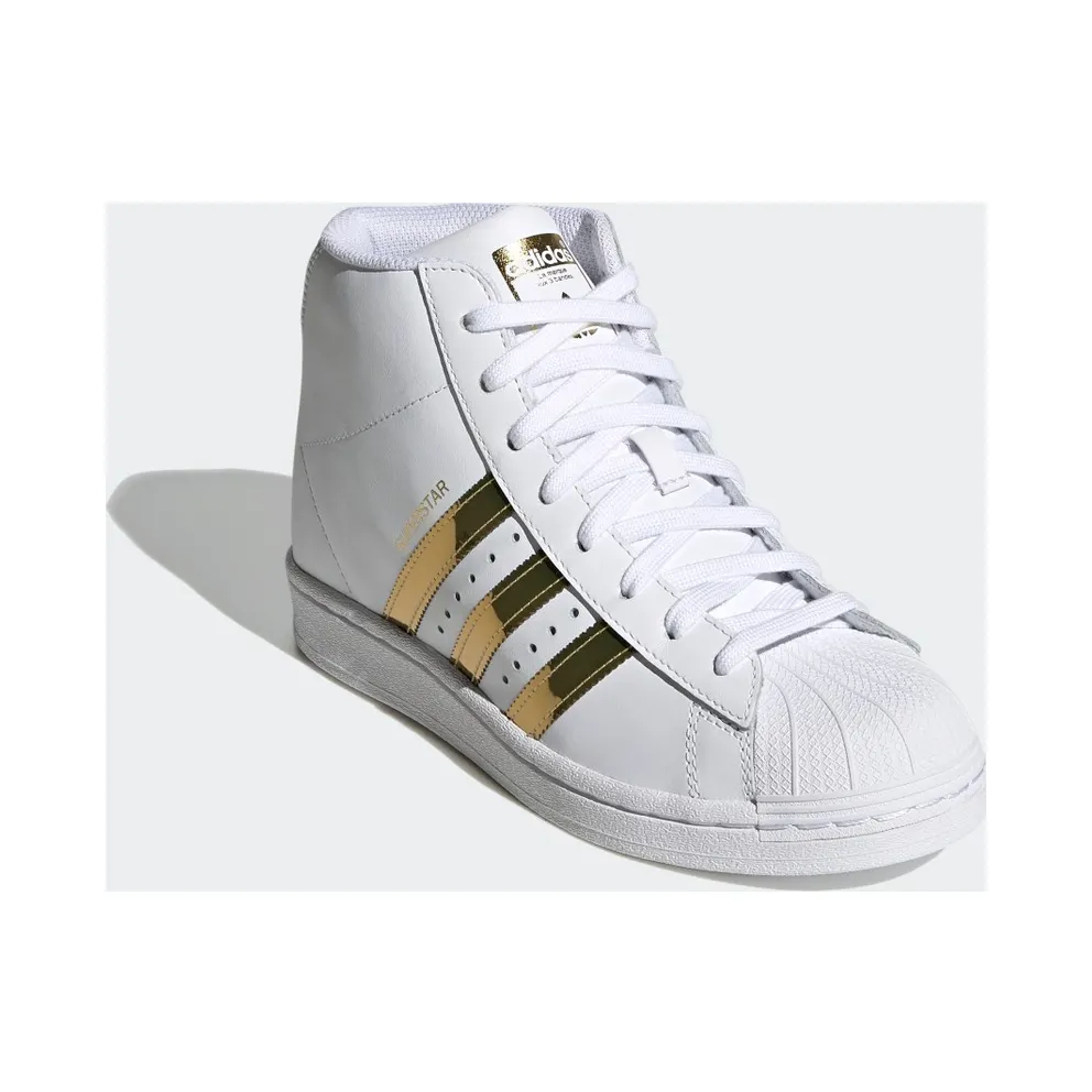 Adidas Superstar Up ‘White Gold Metallic’ Cloud White/Gold Metallic/Core Black (FW3905)