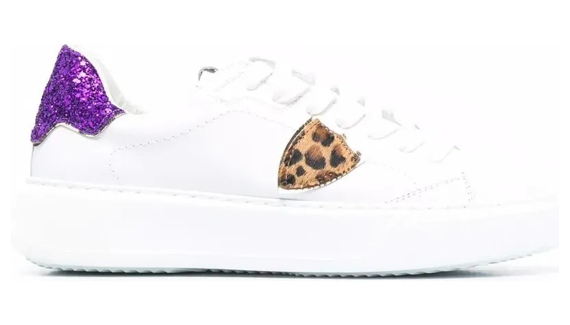 Philippe Model Paris Temple Veau low-top sneakers – Wit (BTLDVG03)