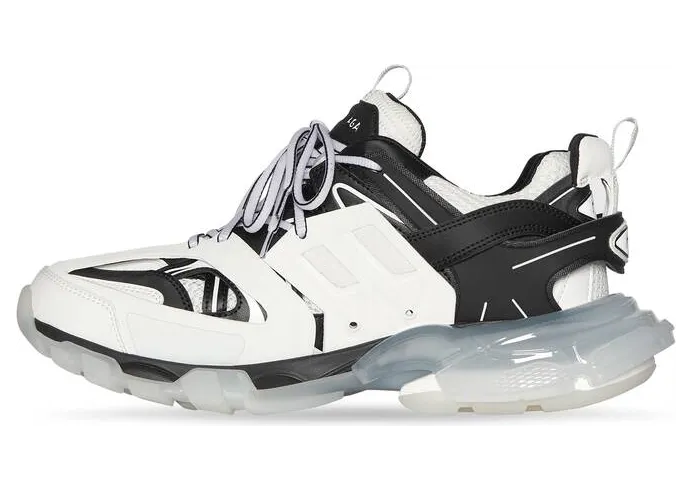 Balenciaga Track Clear Sole White/Black (W) (647741W3BZ29010) (4)