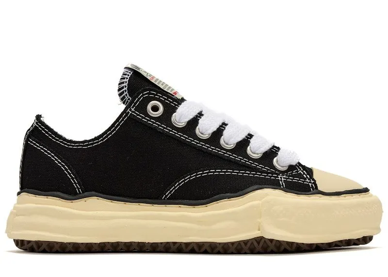 Maison Mihara Yasuhiro Peterson OG Sole Canvas Low Black White (A09FW733-BLK)