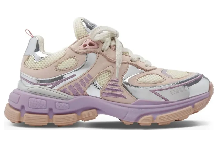 Axel Arigato Metallic met mesh vlakken “Pink” (F3202001)