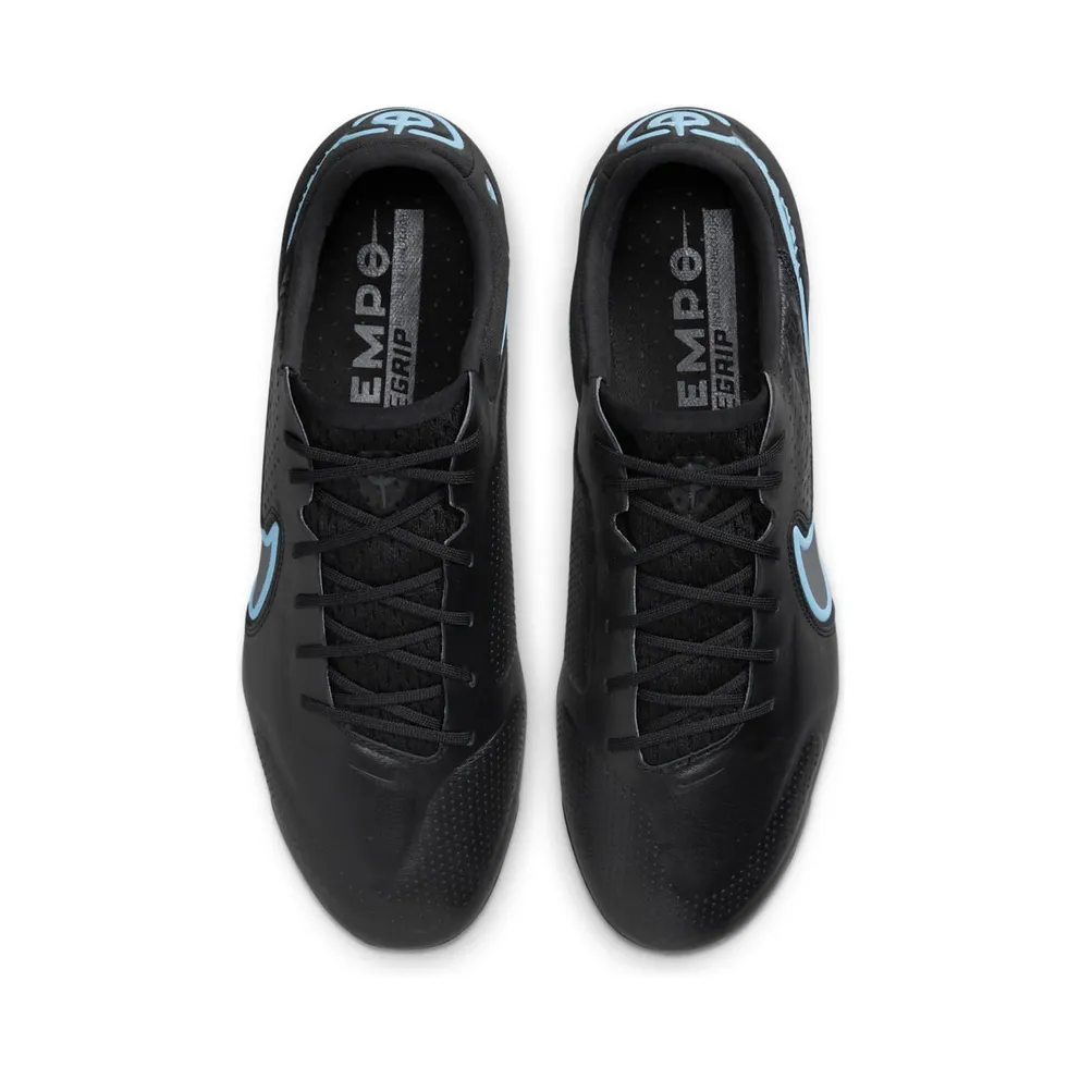 Nike Tiempo Legend 9 Elite FG Black University Blue (CZ8482-004)