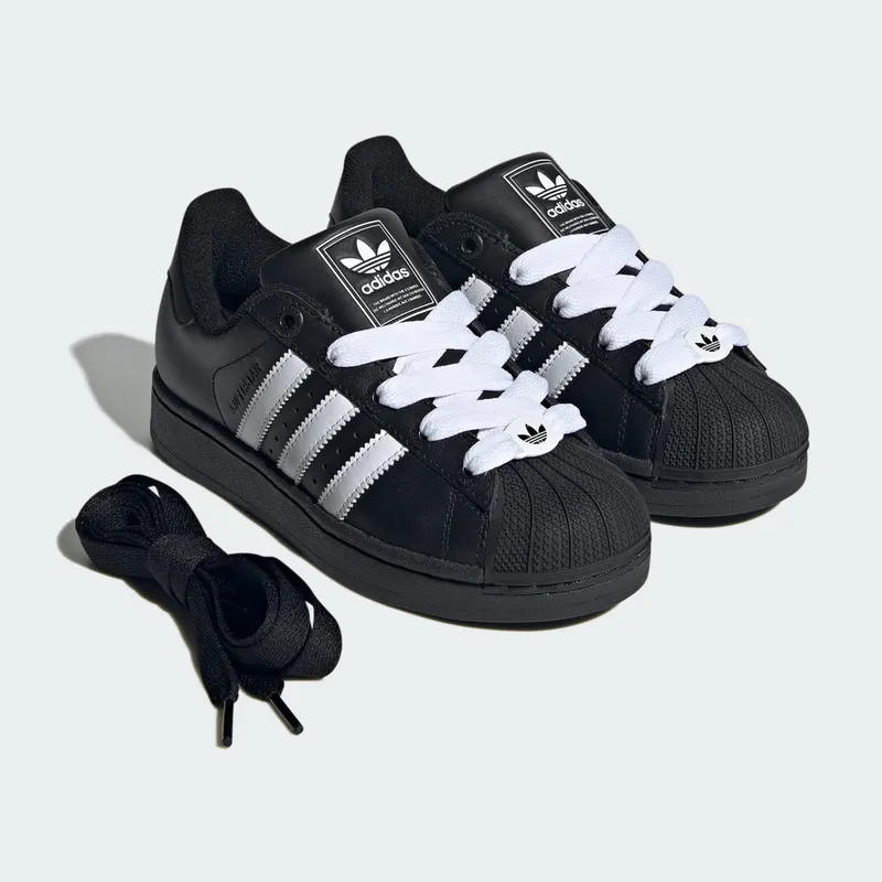 Adidas Superstar II GS “Core Black Cloud White” (JI0216)