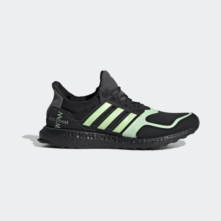 Adidas UltraBoost S&L ‘Glow Green’ Core Black/Core Green/Grey Five (FV7284)