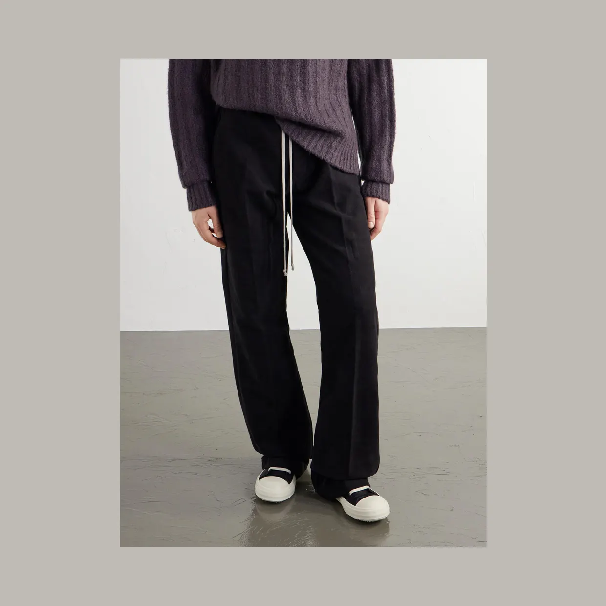 Rick Owens Tower Shell Sneakers Black (RR02F4899) (2)