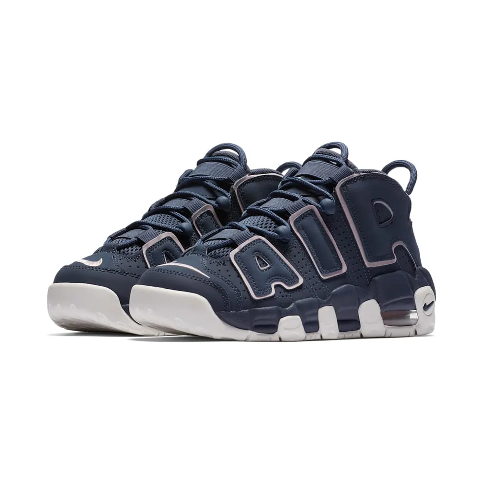 Nike Air More Uptempo Thunder Blue (GS) Thunder Blue/Summit White-Particle Rose (415082-402)
