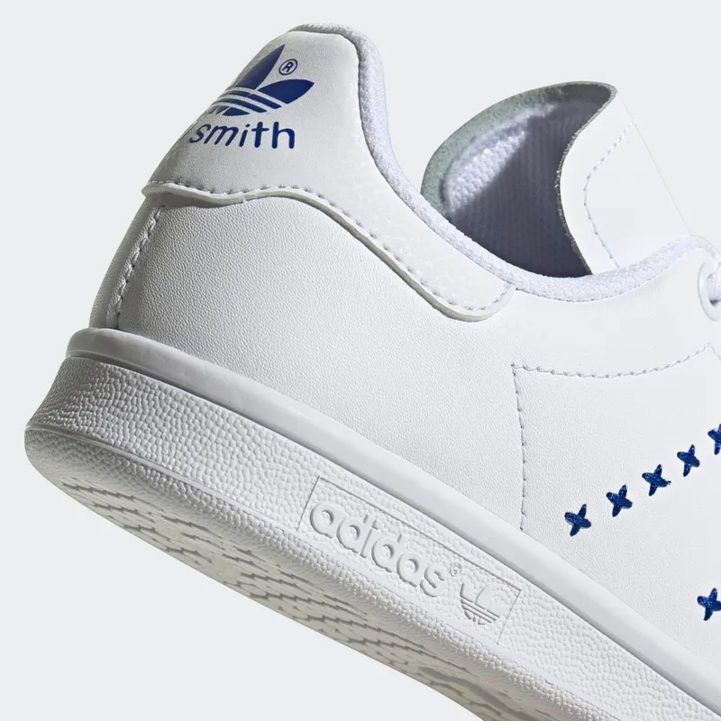 adidas Stan Smith Cloud White Team Royal Blue (GS) Cloud White/Cloud White/Team Royal Blue (EG6496)