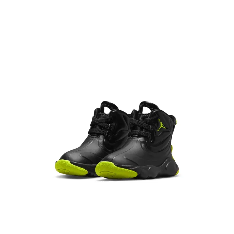 Jordan Drip 23 Rain Boot TD “Black Atomic Green” (CT5799-001)