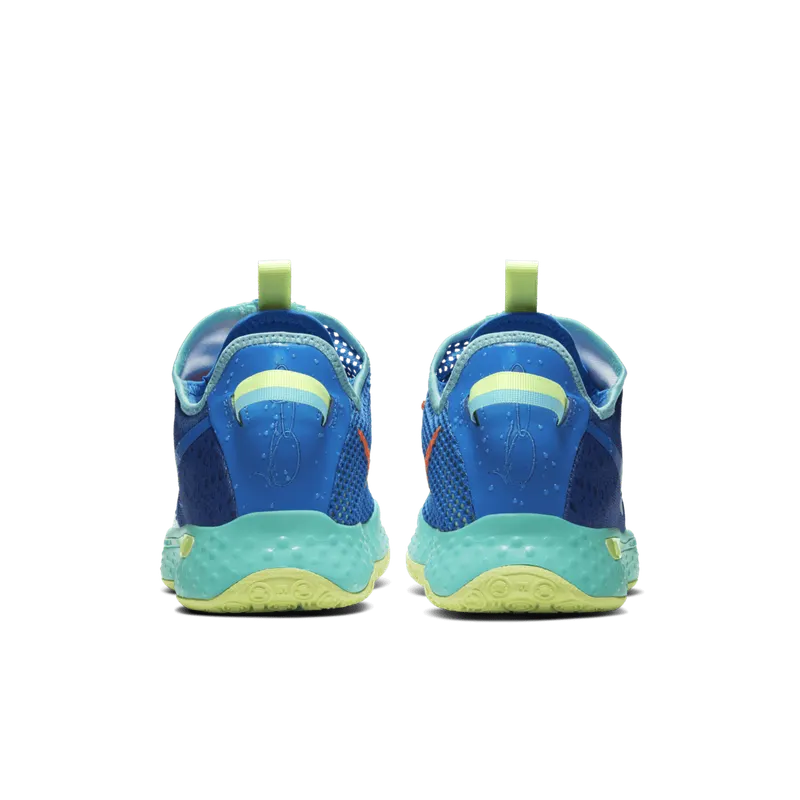 Nike PG 4 Gatorade 2K Gamer Exclusive Blue Lagoon/Barely Volt-Total Orange-Blue Lagoon (CZ6202-400)