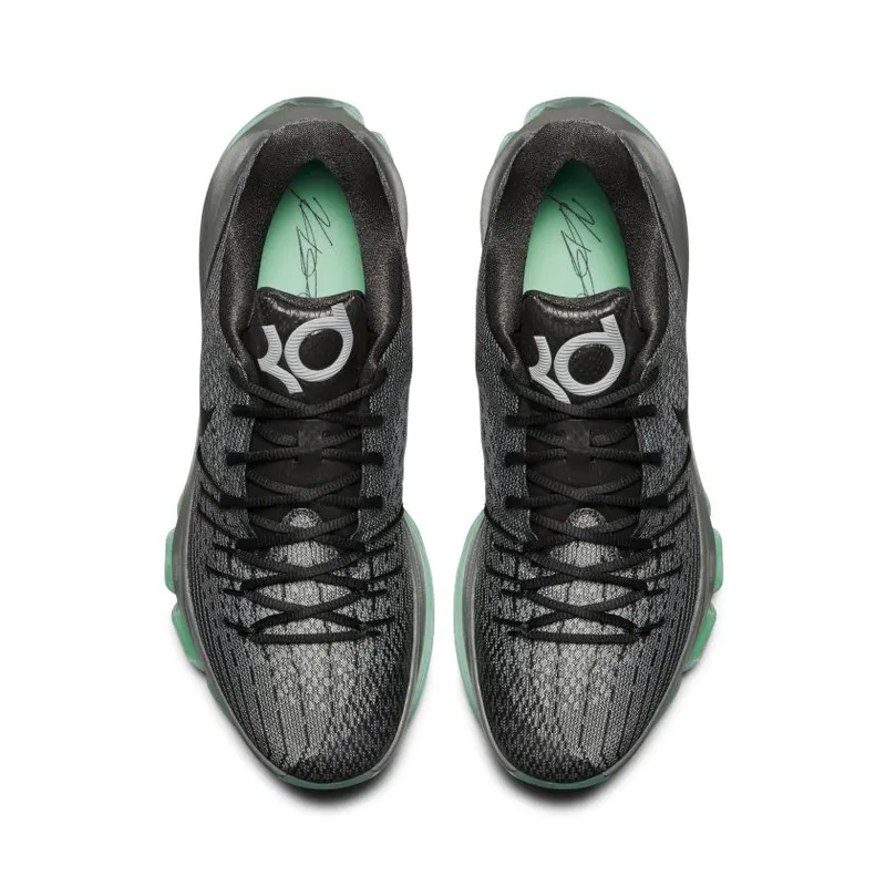 Nike KD 8 Hunt’s Hill Night Night Silver/Deep Pewter-Tumbled Grey-Green Glow (749375-020)