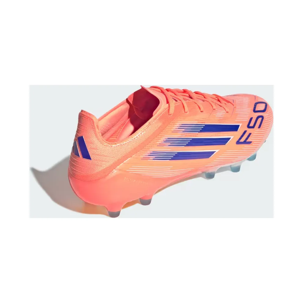 adidas F50 Elite Artificial Grass Boots “Beam Orange / Lucid Blue / Cloud White” (JH7637)