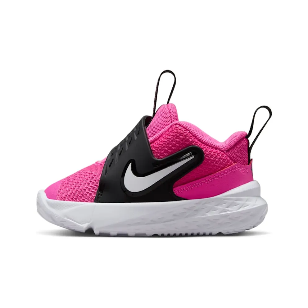 Nike Team Hustle D 12 Laser Fuchsia Black White (HF6281-600)