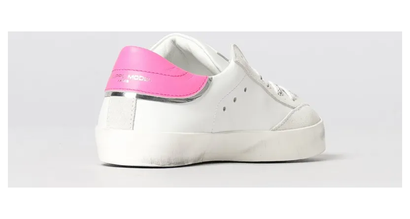 Philippe Model Leather Sneakers Philippe Model White 1 (833163) (2)