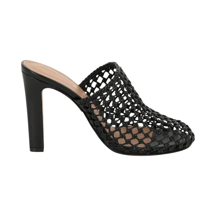 Ferragamo Ellas X5 Caged Mules Black (01D439-752570-1C)