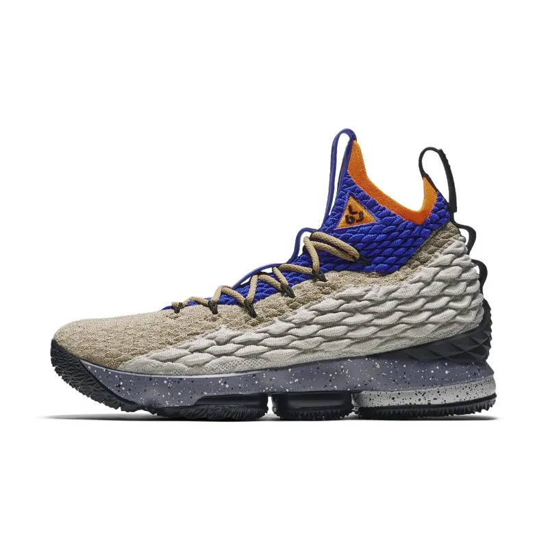 Nike LeBron 15 Mowabb (House of Hoops Special Box and Accessories) Multi-Color/Racer Blue-Total Orange (AR4831-900)