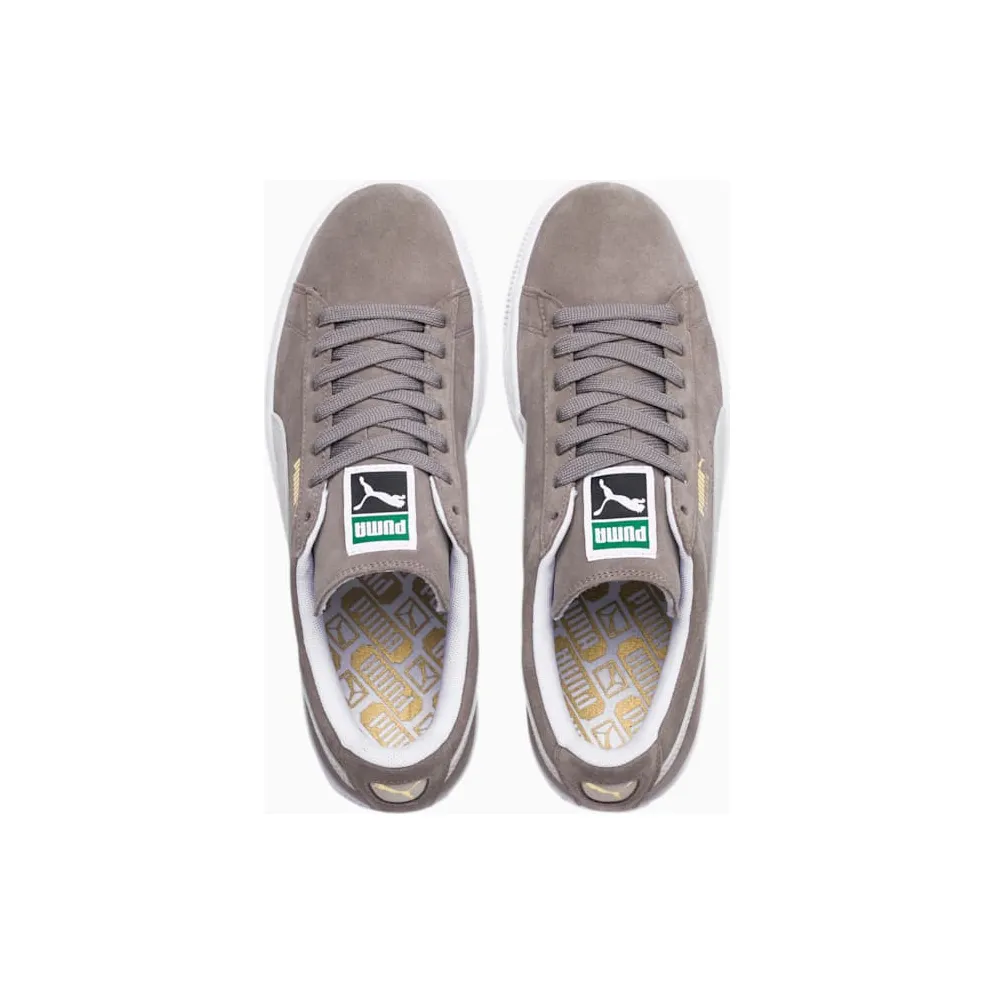 Puma Suede Classic+ Steeple Gray White Steeple Gray White (352634-66)