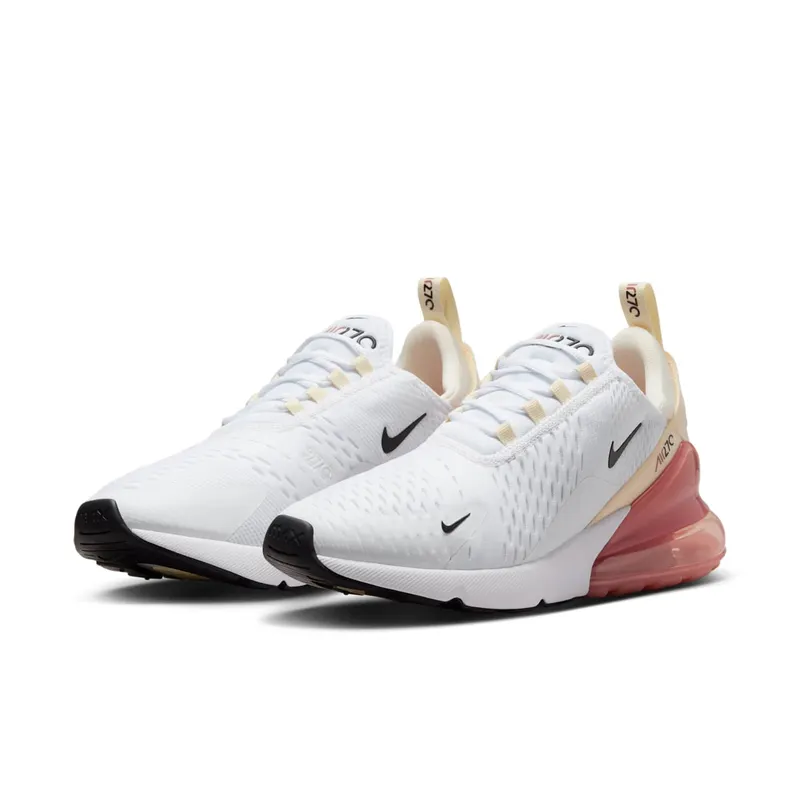 Nike AIR MAX 270 “White Pale Ivory Muslin Black” (AH6789-123)