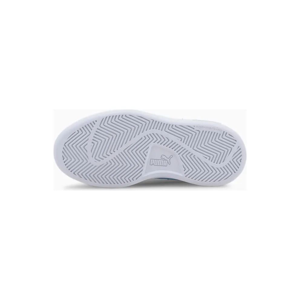 Puma Smash v2 Leather sportscchoenen White/Blue (365173-21)