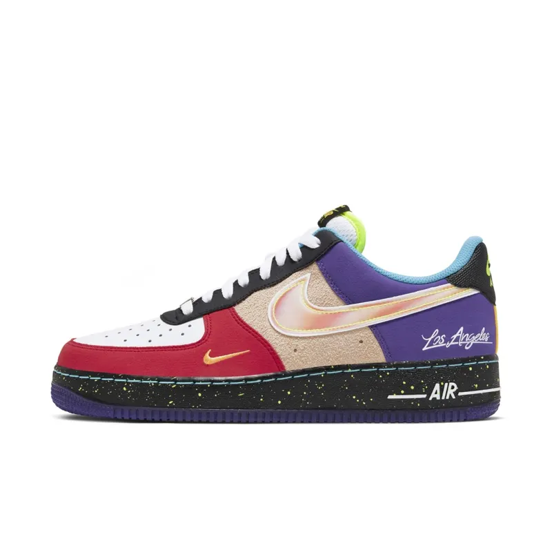Nike Air Force 1 Low What The LA White/Black-Hyper Jade (CT1117-100)