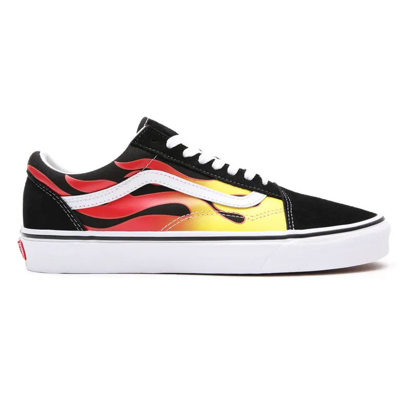 Vans Old Skool Flame (2017) Black/True White (VN0A38G1PHN)