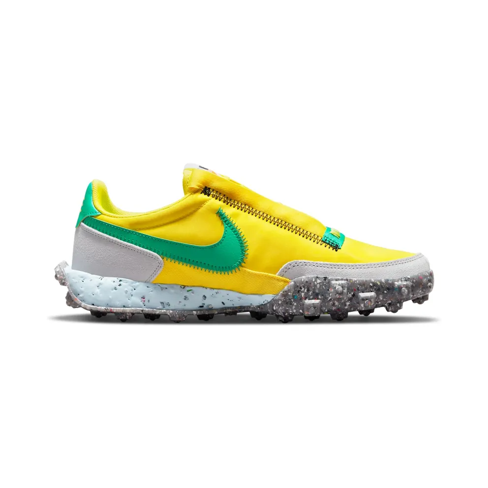 Nike Waffle Racer Crater Yellow 50% Sustainable Materials (CT1983-701)