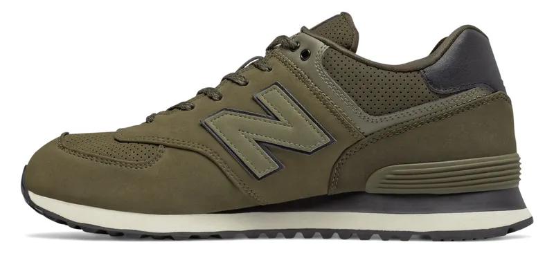 New Balance 574 Leather Pack Triumph Green (ML574GPD)