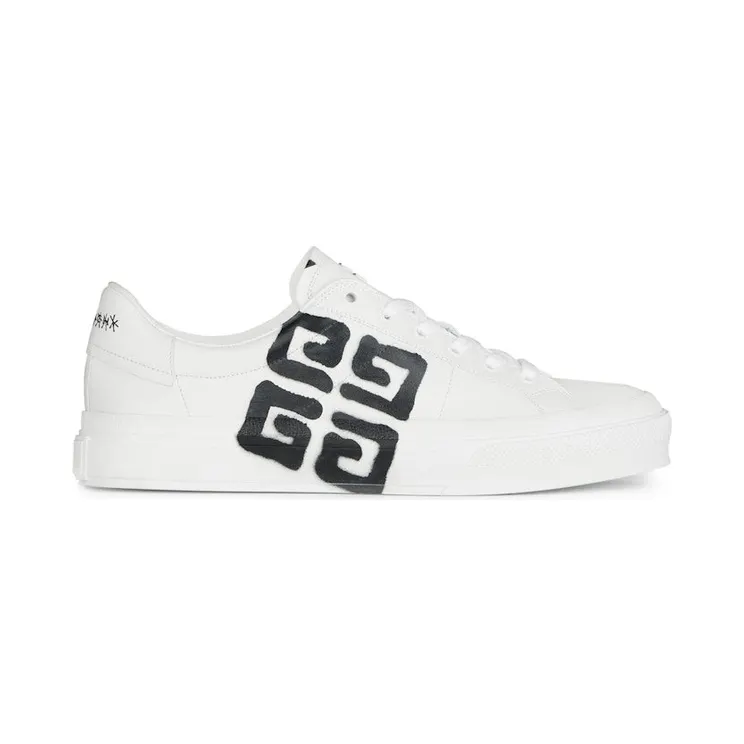 Givenchy City Sport Tag Effect 4G Print Black White (BH005VH13P-116)