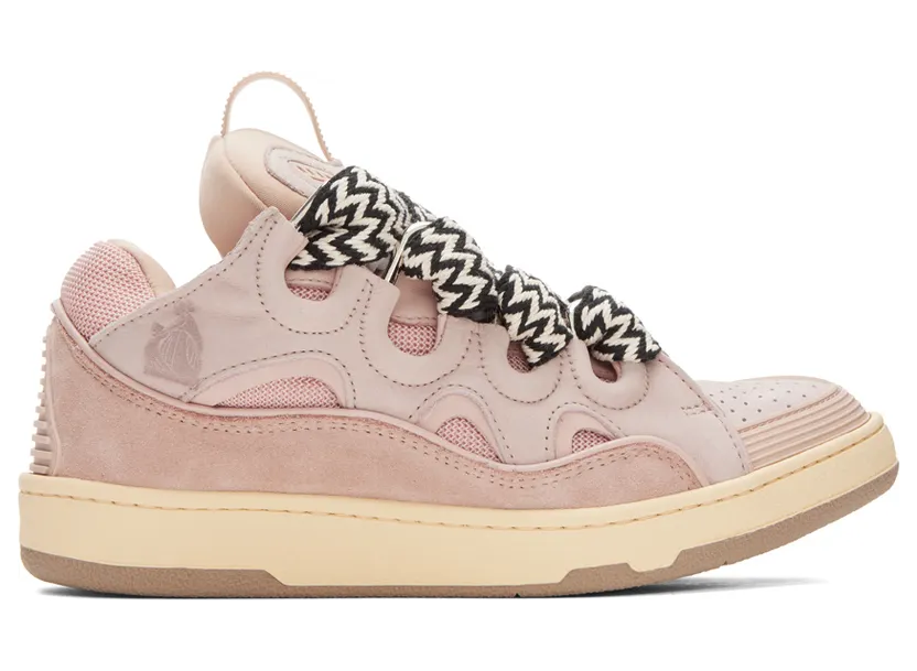 Lanvin White Curb Sneakers (FM-SKRK11-DRA2-A20)