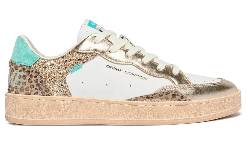 Crime London – Chelsea Aqua Leopard – Dames – Schoenen – Veelkleurig (29205PP8-68)