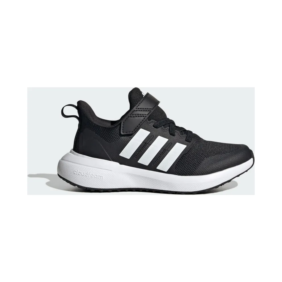 adidas FortaRun 2.0 Cloudfoam Elastic Lace Top Strap Schuh Core Black / Cloud White / Core Black (IG5387)