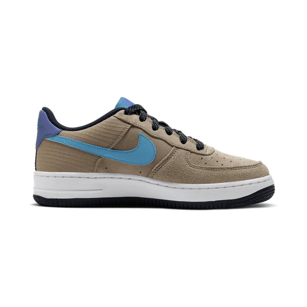 Nike Air Force 1 LV8 2 Khaki (GS) Khaki/Persian Violet/Blue Fury (CN5710-201)