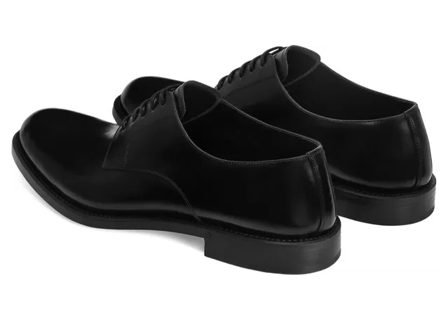 Dolce & Gabbana Brushed Lace-up Derby “Black” (A10879 A1203 80999) (3)