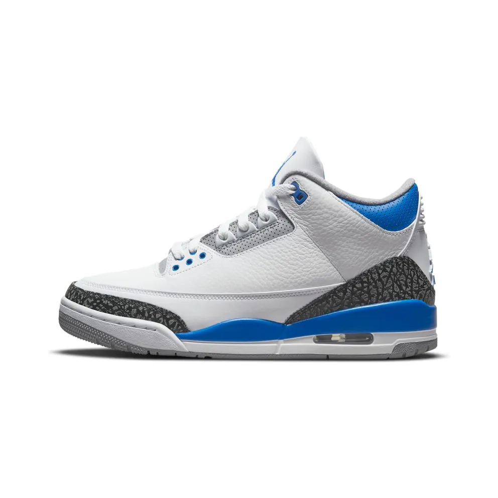 Air Jordan 3 Retro Racer Blue (2021) (CT8532-145)
