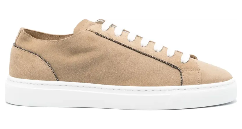 Doucal’s Monili Sneakers aus Wildleder – Nude (DD8707ERICUY229IC30)