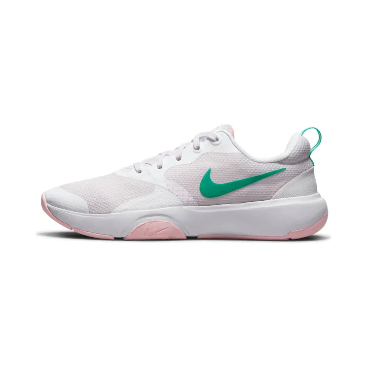Nike City Rep TR Trainingsschoen “White / Light Soft Pink / Pink Glaze / Clear Emerald” (DA1351-100)