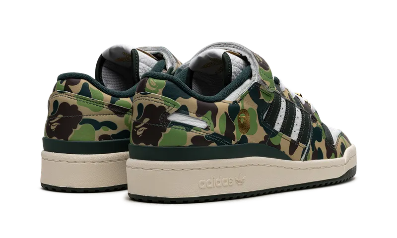 Adidas Forum 84 Low “Bape 30th Anniversary Green Camo” (ID4771)