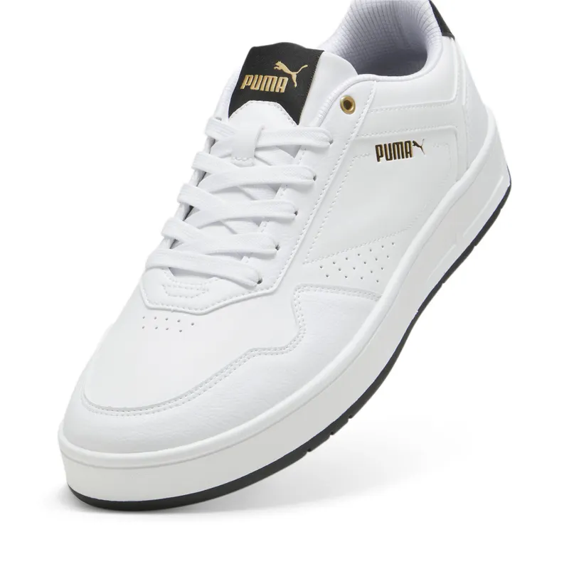 Puma Court Classic “Puma White / Puma Black / Puma Gold” (395018_07)